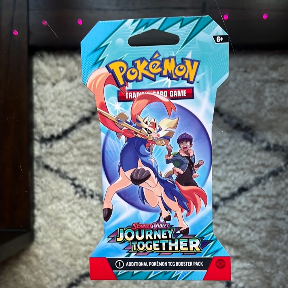 Scarlet & Violet Journey Together Booster Pack - Blue and Red